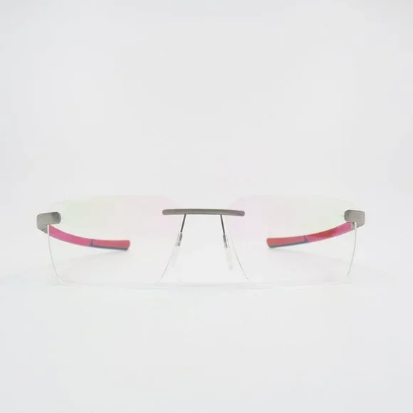 McLaren MLSUPO25 C03 54mm Rimless Chrome/Red/Black Rectangle New